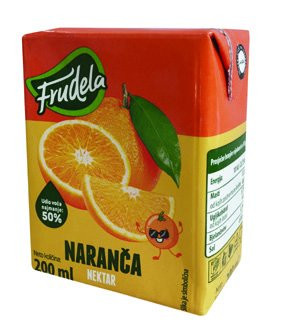 Frudela - Narancs 200 ml