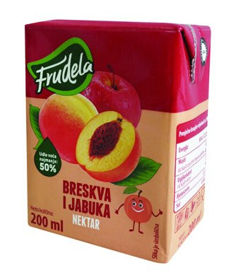 Frudela - Barack - Alma 200 ml