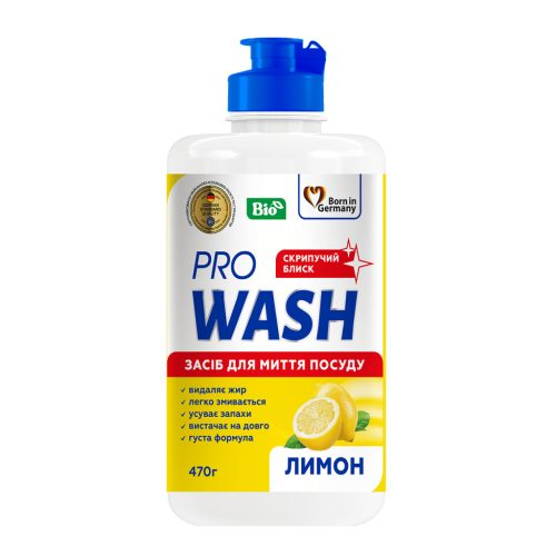 ProWash folyékony mosogatószer "Citrom" 470ml