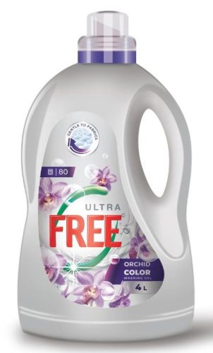 Ultra Free mosógél 4 l Orchid Color (80 mosás)