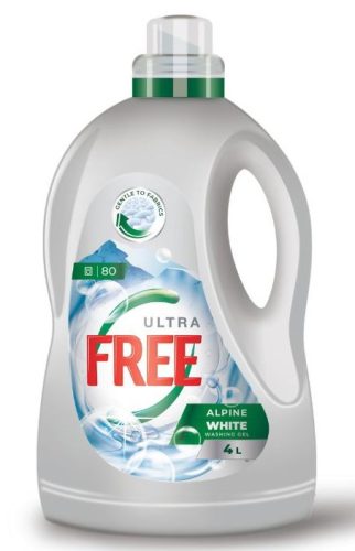 Ultra Free mosógél 4 l Alpine White (80 mosás)