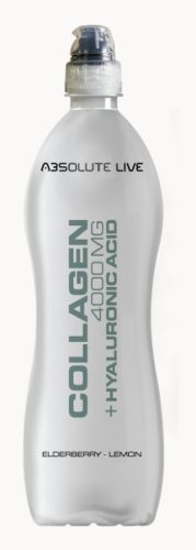 Absolute Live Kollagén + Hialuronsav - Bodza - citrom 900 ml (DRS)