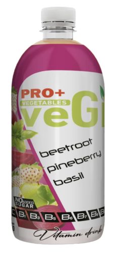 PRO+ Vegi Cékla - eper - bazsalikom 750 ml (DRS)