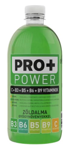 PRO+ Power - Zöldalma 750 ml  (DRS)