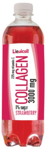 Liquicoll Eper kollagénes ital 600ml DRS