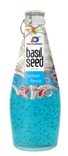 Basil Seed Cocktail flavour üdítőital 290ml (DRS)