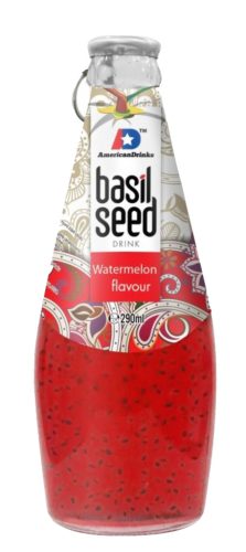 Basil Seed Watermelon üdítőital 290ml (DRS)