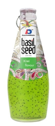 Basil Seed Kiwi üdítőital 290ml (DRS)