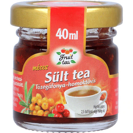 Sült Tea tőzegáfonya-homoktövis 40ml