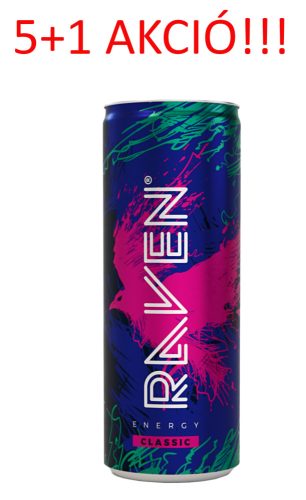 RAVEN classic energiaital - 250 ml