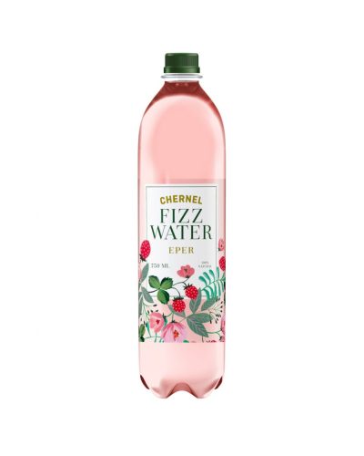 Fizz Water Eper-Bazsalikom ízű enyhén szénsavas üdítőital 750ml (DRS)