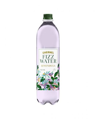 Fizz Water Levendula-Bodza ízű enyhén szénsavas üdítőital 750ml (DRS)