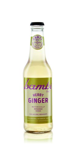 BAMBI Herby Ginger prémium fermentált üdítőital 330 ml