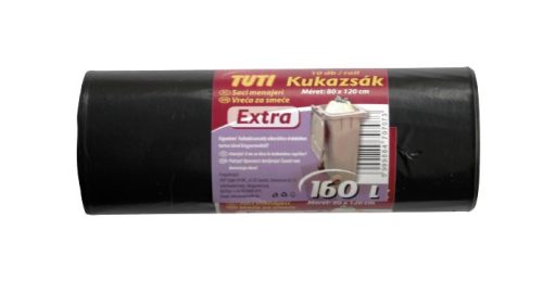 TUTI kukazsák 160 liter extra (10 db/roll)