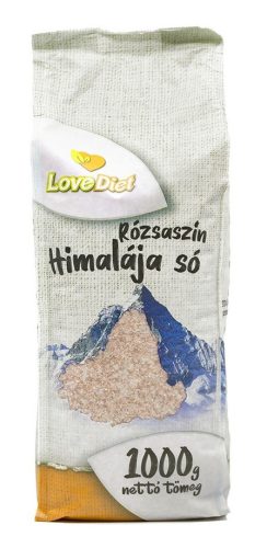 Love Diet Rózsaszín himalája só 1000g