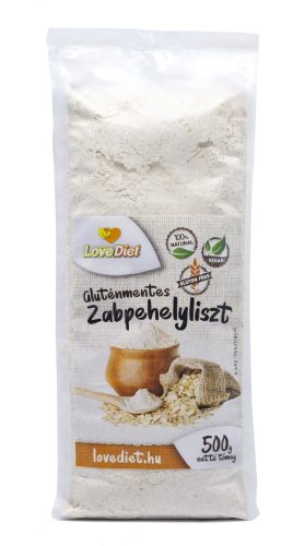 Love Diet Gluténmentes zabpehelyliszt 500g