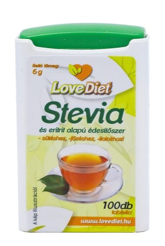 Love Diet Stevia édesítőszer tabletta (természetes) 100 db