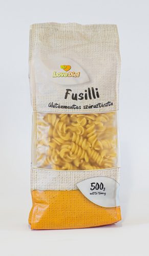 Love Diet Fusili (orsó) gluténmentes száraztészta 500g