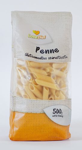 Love Diet Penne (tollhegy) gluténmentes száraztészta 500g