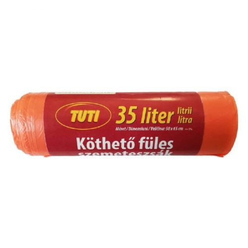 TUTI köthető füles szemeteszsák 35 liter (20db/roll)