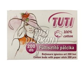 TUTI fültisztító dobozos (200db-os)