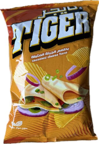 Tiger Prémium Chips 90gr fűszeres sajt