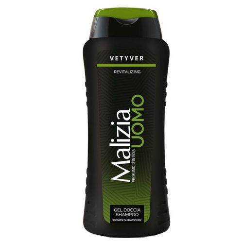 Malizia Uomo tusfürdő-sampon 250ml Vetyver