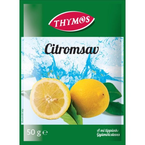 Citromsav étkezési 50g