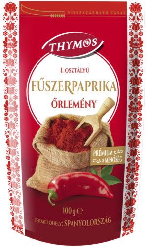 Fűszerpaprika édes I.o.  100 g