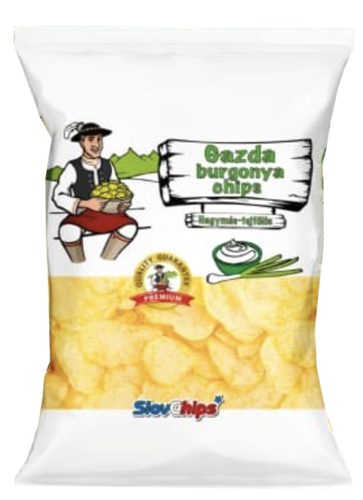 Gazda hagymás-tejfölös ízű burgonyachips 50 g