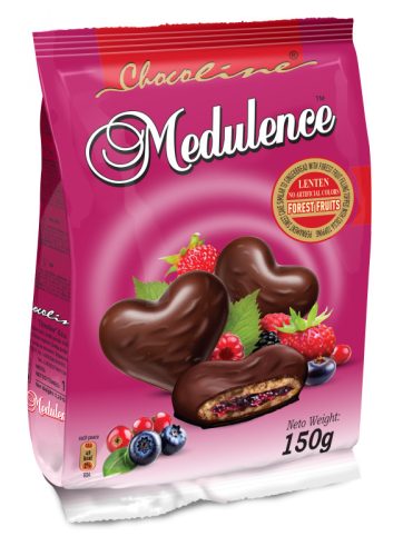 MEDULENCE - Puszedli - Erdei gyümölcsös 150g (1 karton=24db) (331Ft / db)