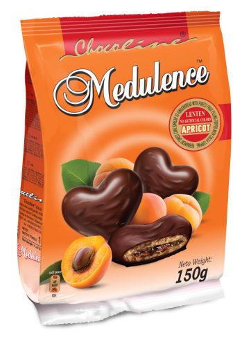 MEDULENCE - Puszedli - Kajszibarackos 150G (1 karton=24db) (331Ft / db)