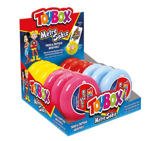 TOYBOX STRIP GUM GYÜMÖLCSÍZŰ RÁGÓGUMI (SZALAG) 35G