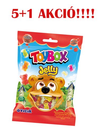 TOYBOX JELLY CANDY  ( BEAR )  80G (1 karton=12db) (190Ft / db)