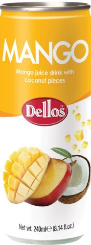 DELLOS FRUIT JUICE-  MANGÓ 240ML